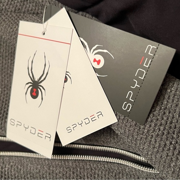 Spyder S17275 Ladies' Pursuit Vest black heather gray large NWT - Picture 13 of 15